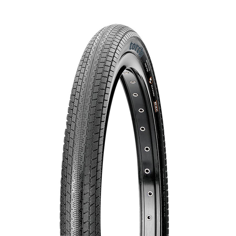 Maxxis Torch Tire 20x2.20 Folding Clincher Dual EXO 120TPI Black