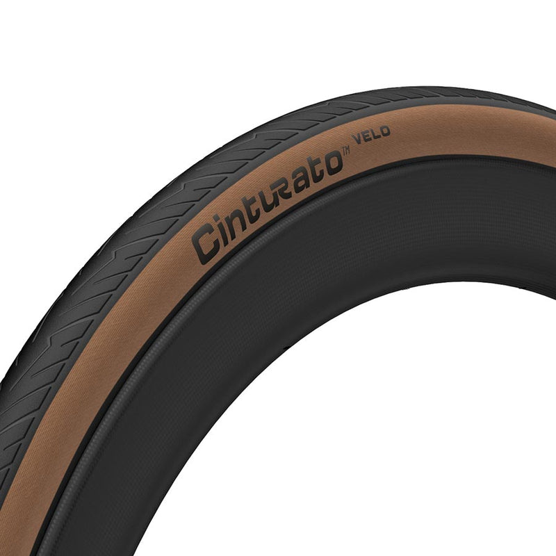 Pirelli Cinturato Velo TLR Tire - 700 x 26, Tubeless, Folding, Classic Tan