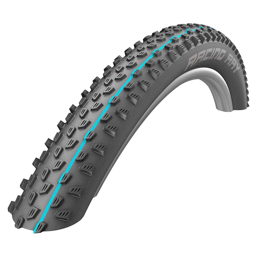 Schwalbe Racing Ray Tire - 29 x 2.25, Tubeless, Folding, Black, Addix SpeedGrip