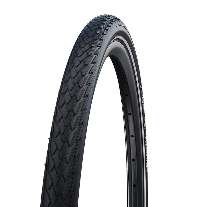 Schwalbe Green Marathon Tire - 700 x 40, Clincher, Wire, Black/Reflective, Performance Line, GreenGuard, TwinSkin, Addix