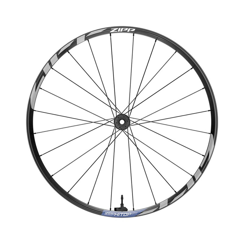 Zipp 1Zero HiTop SW Front Wheel - 29, 15 x 110mm, Center-Lock, Tubeless, Carbon, TyreWiz, w/ RS Torque Caps SID Blue Graphic A1