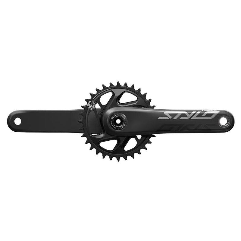 TruVativ STYLO Carbon Eagle Crankset - 170mm, 12-Speed, 34t, Direct Mount, Cannondale Ai, DUB Spindle Interface, Black