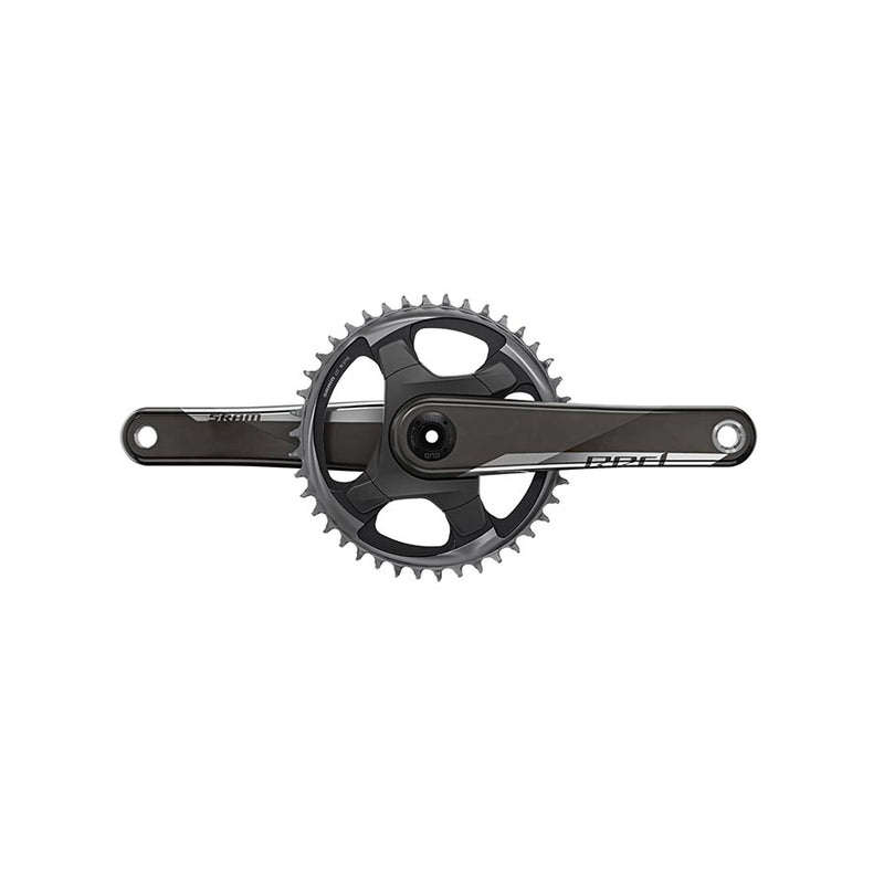 SRAM RED 1 AXS Crankset - 165mm, 12-Speed, 40t, 8-Bolt Direct Mount, DUB Spindle Interface, Natural Carbon, D1