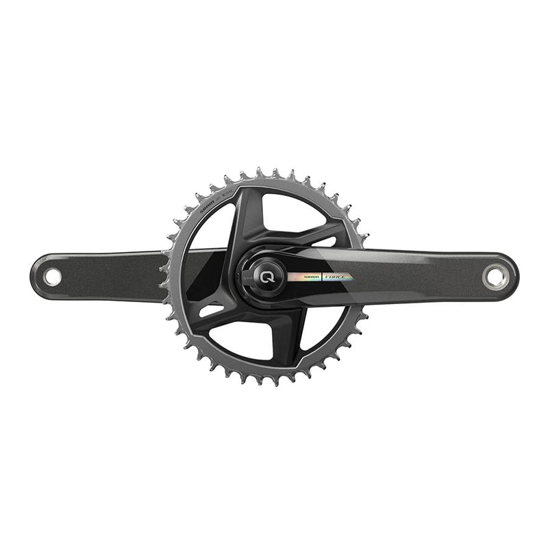 SRAM Force AXS Power Meter Crankset - 165mm, 1x12-Speed, 40t, Direct Mount, DUB Spindle Interface, Iridescent Gray, D2