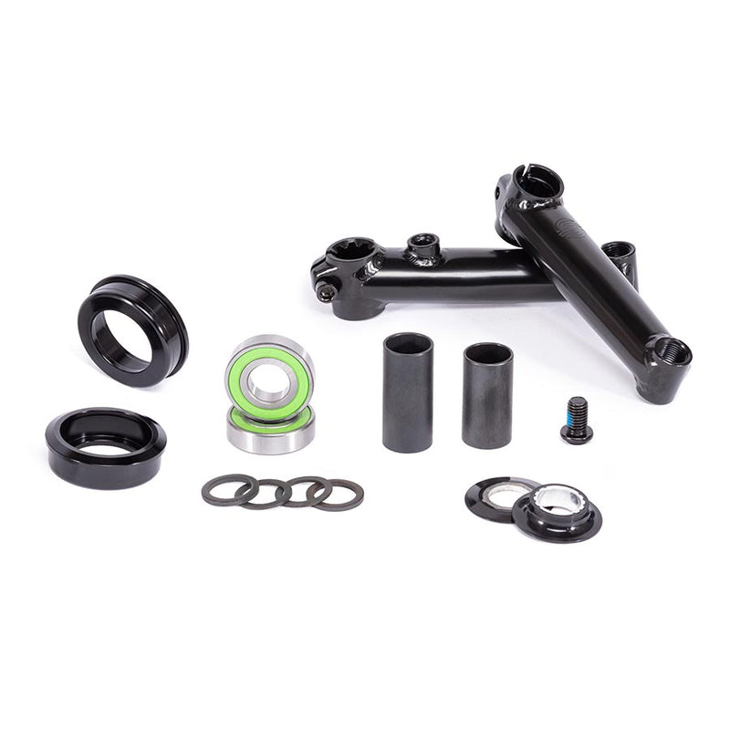 Salt Rookie Crank - 175mm, Includes Mid Bottom Bracket, 19mm Spindle, Black