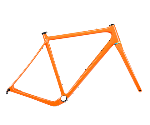 Open Cycle WI.DE 27.5"/ 29" / 700c Gravel Plus Flat Mount Frameset - Orange