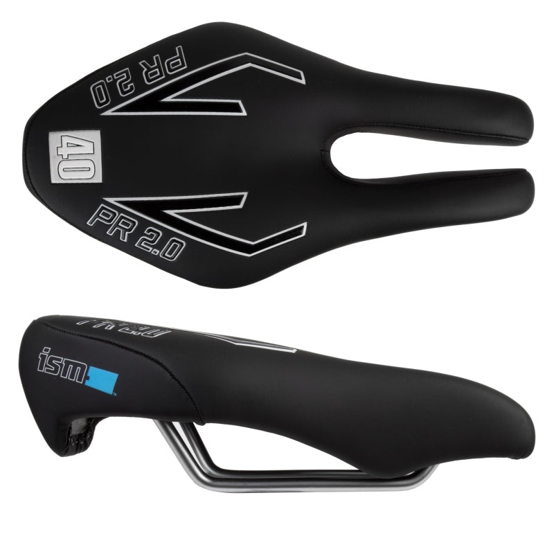 ISM PR 2.0 Saddle - Steel, Black