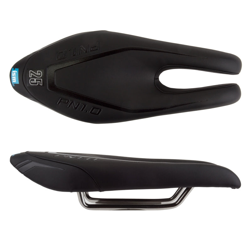 ISM PN 1.0 Saddle - Steel, Black