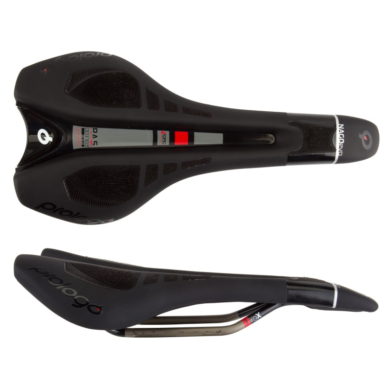 Prologo Nago Evo CPC Pas Saddle - Tirox, Hard Black, 134 mm