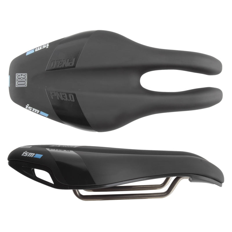 ISM PN 3.0 Saddle - Steel, Black