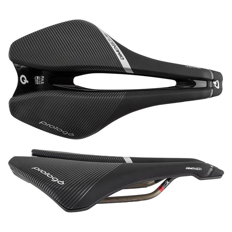 Prologo Dimension Saddle - Tirox, Hard Black, 143 mm