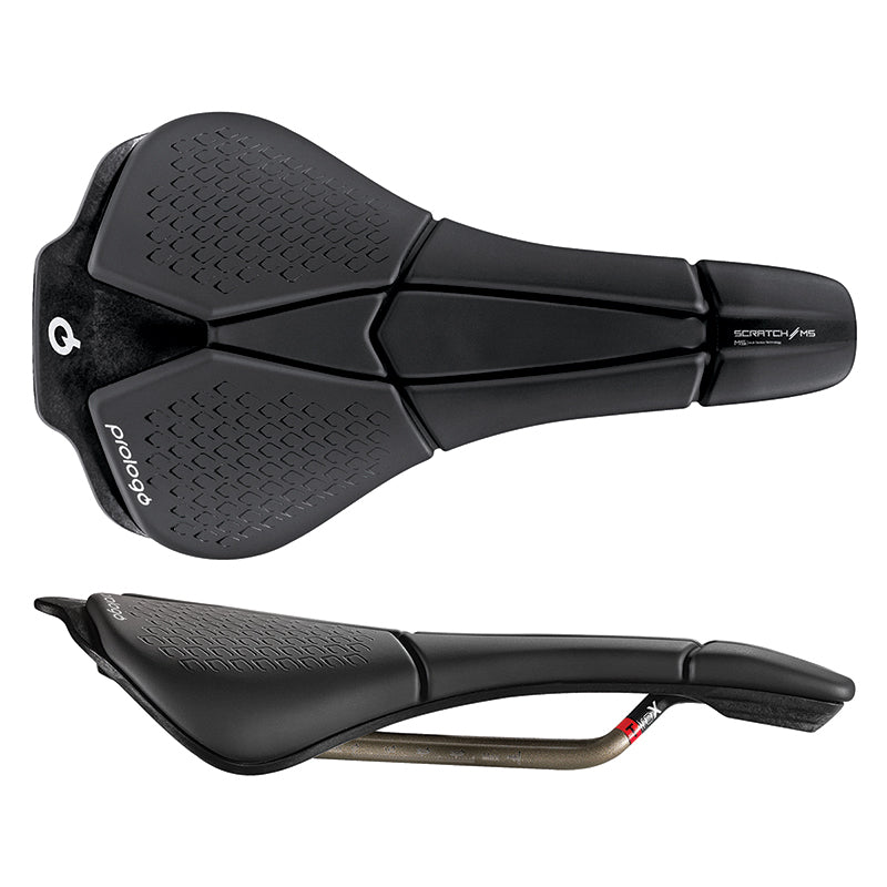 Prologo Scratch M5 Saddle - Tirox, Hard Black, 140 mm