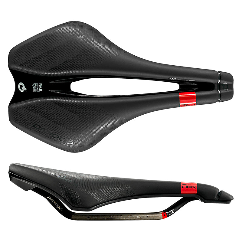 Prologo Dimension AGX Saddle - Unisex, Tirox Rail, 143mm, Black