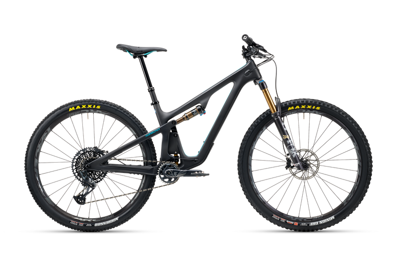 2023 Yeti SB120 Turq Series 29" Complete Mountain Bike - T2 Build, X-Small, Raw Carbon