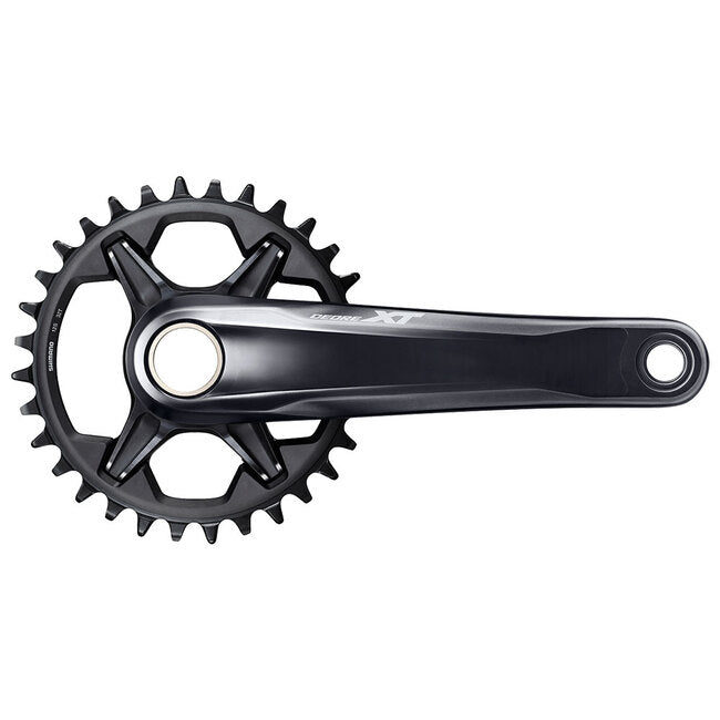 Shimano Deore XT FC-M8100-1 Crankset - 170mm, 12-Speed, 1x, Direct Mount, Hollowtech II, 30T, Black - Open Box, New