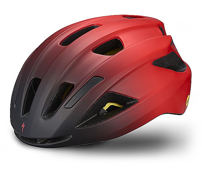 2023 Specialized ALIGN II HLMT MIPS CPSC FLORED/BLK S/M Gloss Flo Red/Matte Black HELMET