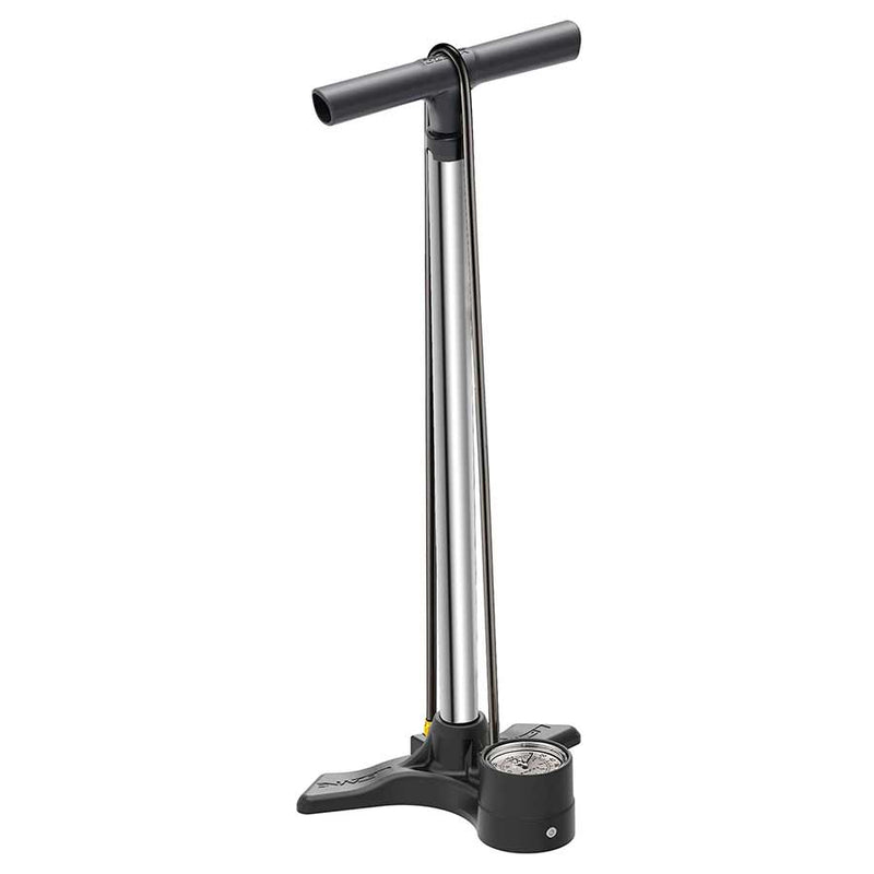 Lezyne Macro Floor Drive Pump: ABS1 Valve, Silver