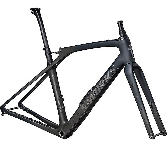 2023 Specialized DIVERGE STR S-Works FRAMESET - 54cm, Satin Forest Green/Dark Moss Green/Black Pearl