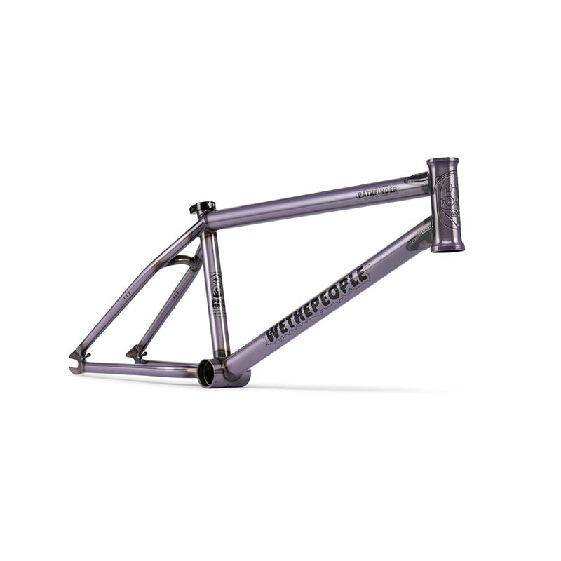 We The People Pathfinder BMX Frame - 20.75" TT, Lilac Gray