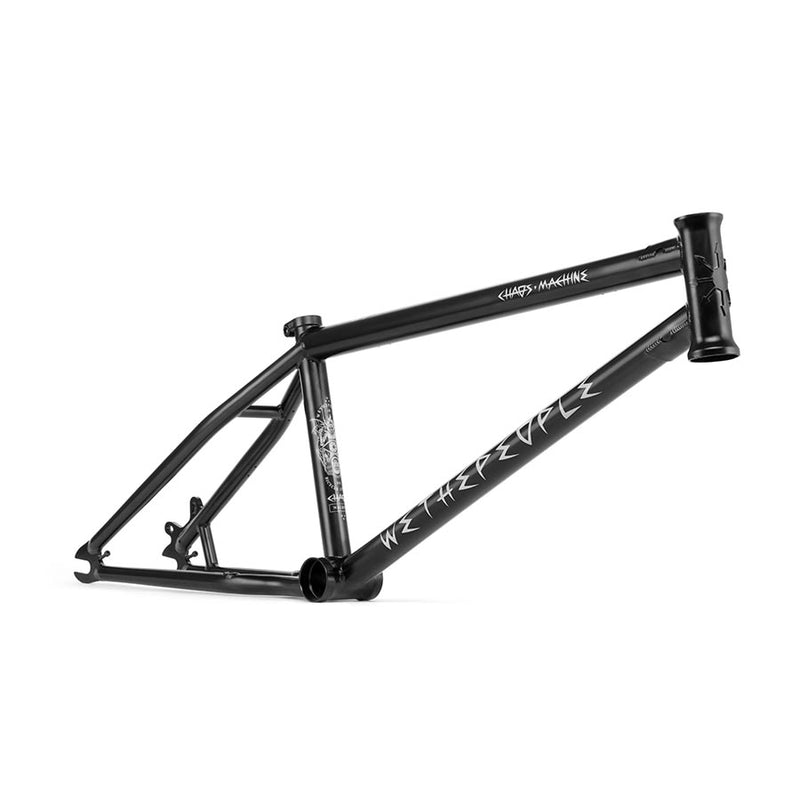 We The People Chaos Machine BMX Frame - 21.7" TT, Black