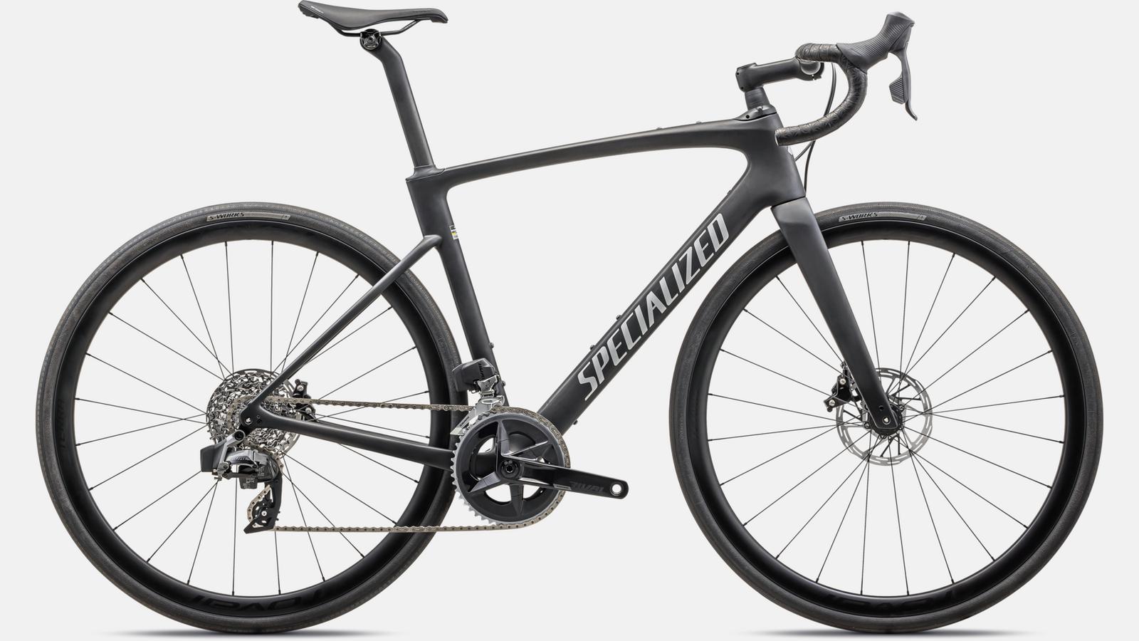 2024 Specialized Roubaix SL8 Expert 700c Carbon Road Bike - 49cm, CARBON/LIQUID SILVER