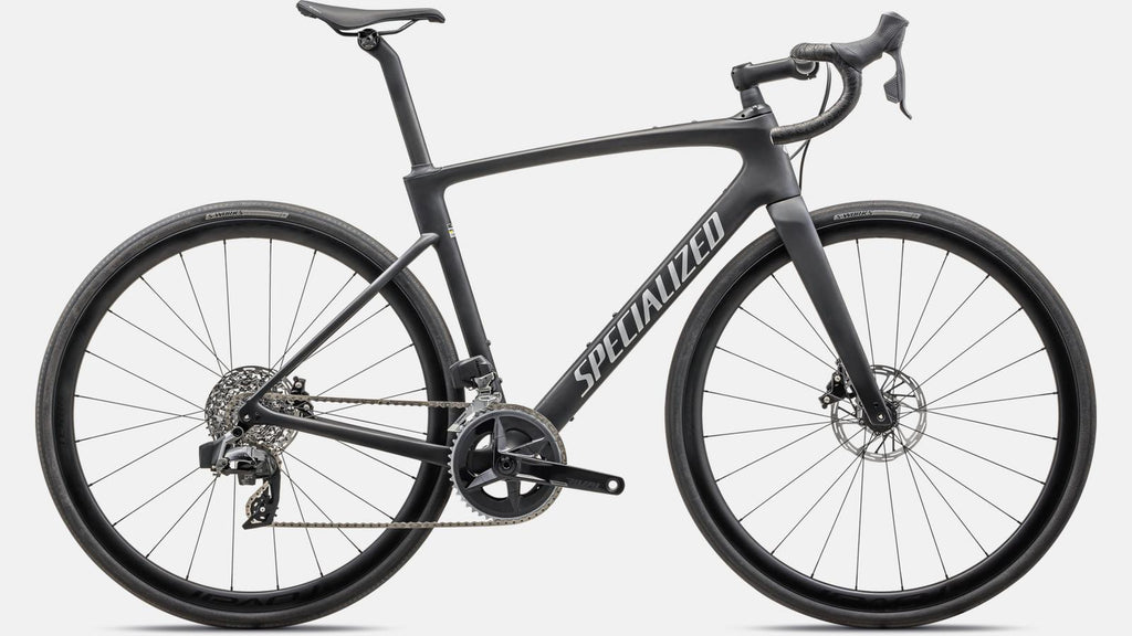 2024 Specialized Roubaix SL8 Expert 700c Carbon Road Bike - 64cm, CARBON/LIQUID SILVER