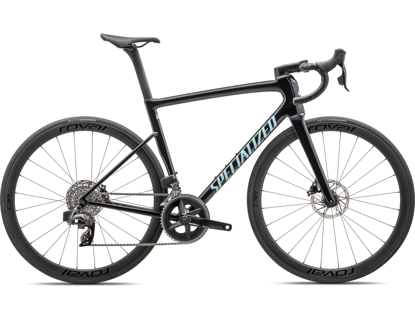 2024 Specialized Tarmac SL8 Expert Complete Road Bike - 52cm, GLOSS METALLIC DARK NAVY / ASTRAL BLUE PEARL