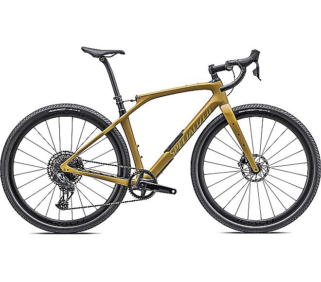 2023 Specialized DIVERGE STR EXPERT BIKE - 54cm, Satin Harvest Gold/Gold Ghost Pearl