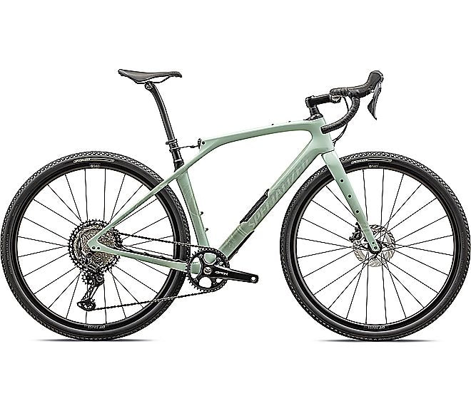 2024 Specialized DIVERGE STR COMP BIKE - 49cm, WHITE SAGE/PEARL