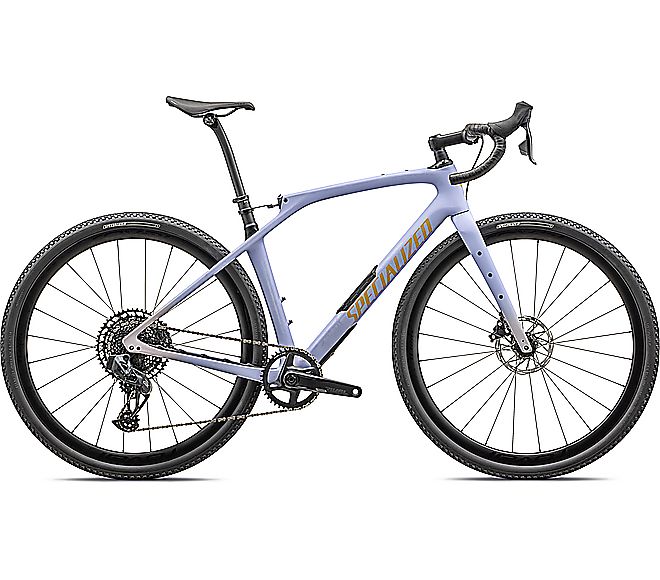 2024 Specialized DIVERGE STR EXPERT BIKE - 61cm, CLAY/POWDER INDIGO/METALLIC SULFER