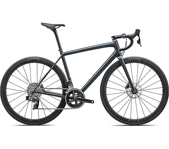 2023 Specialized AETHOS EXPERT BIKE - 56cm, Satin Metallic Deep Lake/Deep Lake