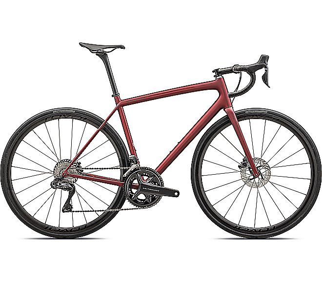 2024 Specialized AETHOS PRO UDI2 BIKE - 52cm, SATIN RED SKY / RED ONYX