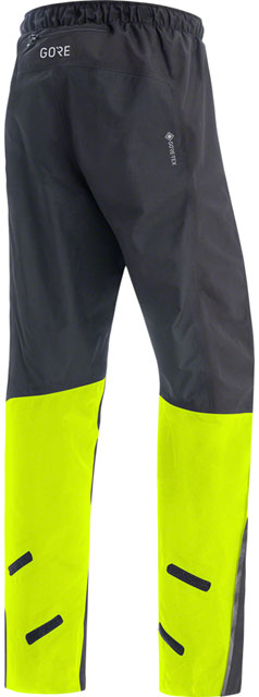 GORE GORE-TEX Paclite Pants - Black/Neon, Small, Men's-1