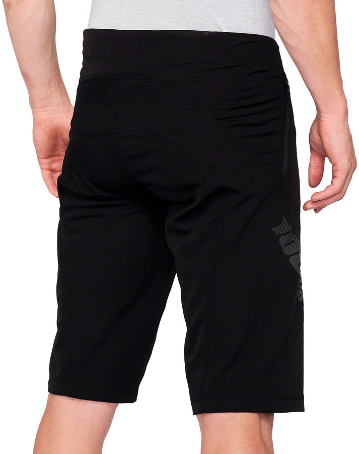 100% Airmatic Shorts - Black, Size 38