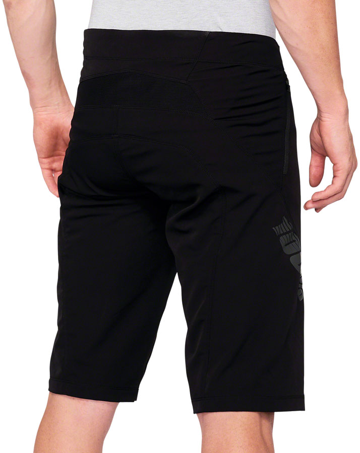 100% Airmatic Shorts - Black, Men's, Size 36