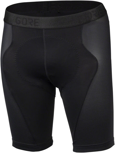 GORE C5 Liner Short Tights+ - Black, Men's, Small-0