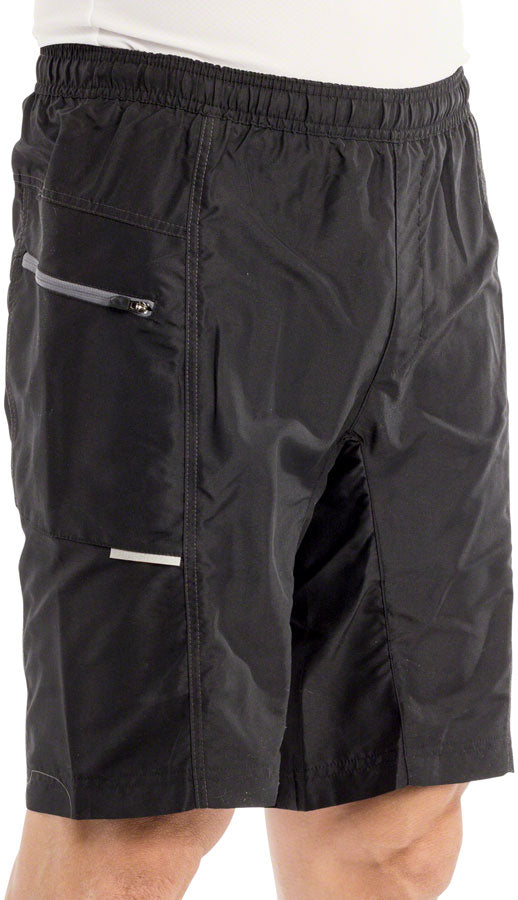 Bellwether Ultralight Gel Baggies Shorts - Black, Medium, Men's