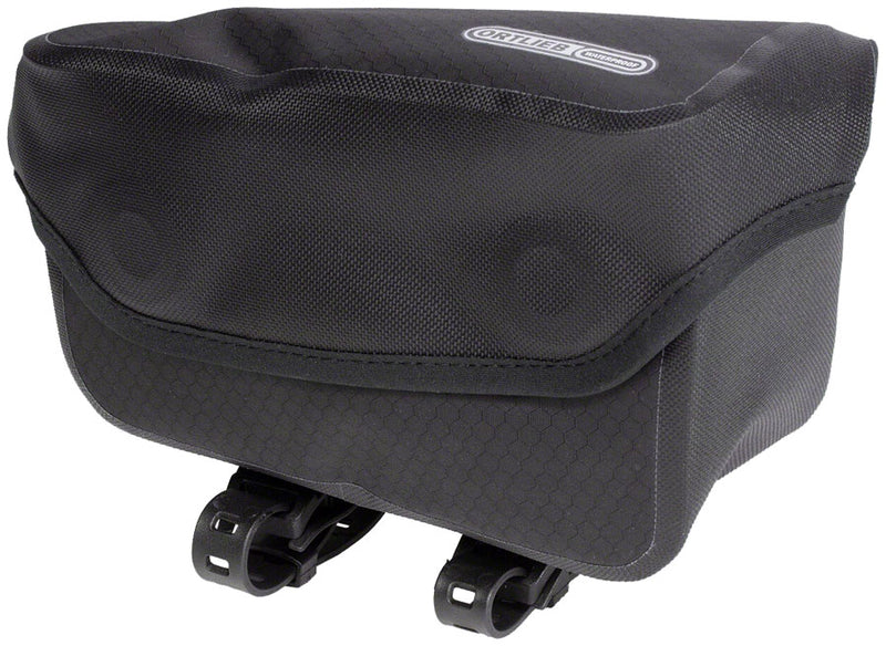 Ortlieb Fuel-Pack Top Tube Bag - Bolt/Strap-On, Black