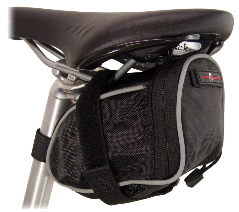 Banjo Brothers Seat Bag: MD, Black