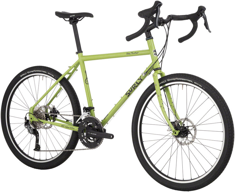 Surly Disc Trucker Bike - 26", Steel, Pea Lime Soup, 42cm