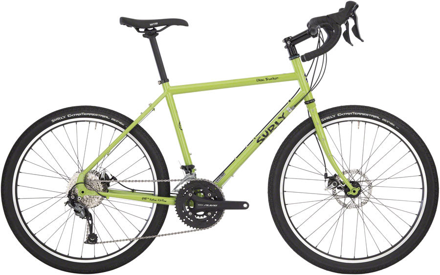 Surly Disc Trucker Bike - 26", Steel, Pea Lime Soup, 50cm