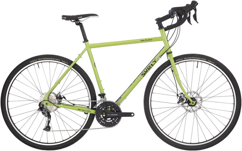 Surly Disc Trucker Bike - 700c, Steel, Pea Lime Soup, 60cm