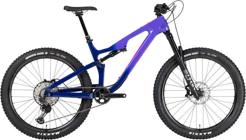 Salsa Rustler Carbon XT Bike - 27.5", Carbon, Purple Fade, X-Small