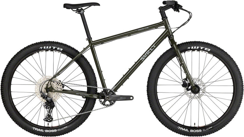 Surly Bridge Club 27.5" Bike - 27.5", Steel, Black, X-Large