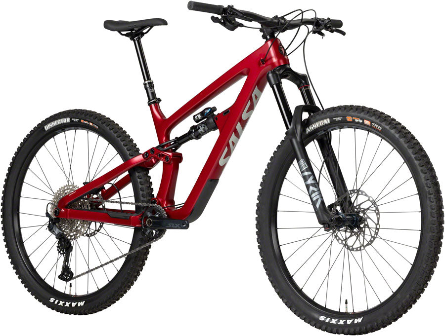 Salsa Blackthorn Carbon XTR Bike - 29", Carbon, Dark Red, Medium