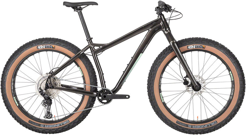 Salsa Mukluk Deore 11 Fat Tire Bike - 26" Aluminum Black Large