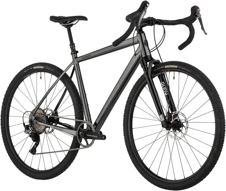 Salsa Stormchaser GRX 810 1x SUS Bike - 700c, Aluminum, Black, 61cm