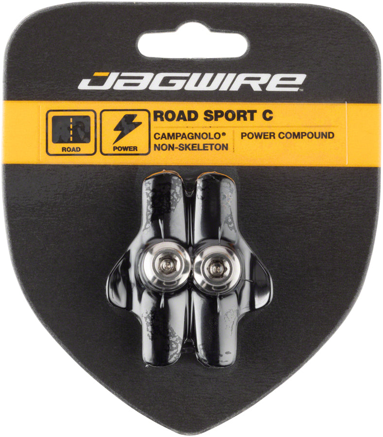 Jagwire Road Sport C Brake Pads Campagnolo Non-Skeleton, Black