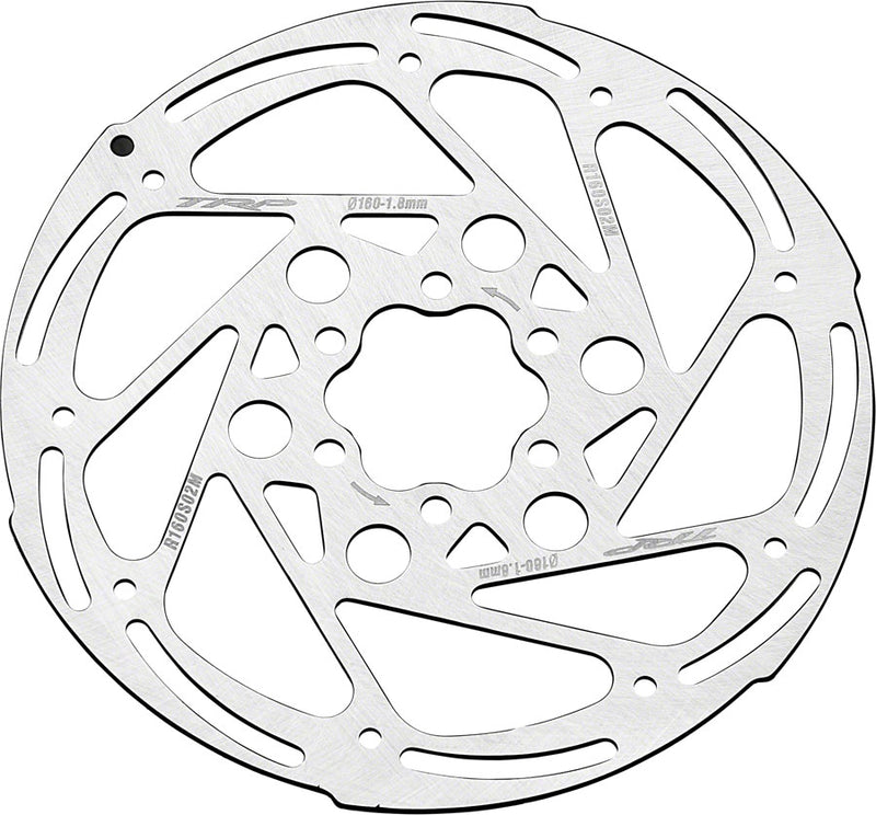 TRP R2 Disc Brake Rotor - 160mm, 6-Bolt, 1.8mm, Rust Blocker Treatment, Silver