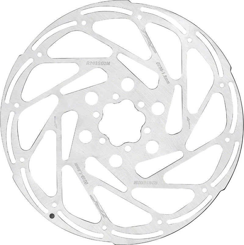 TRP R2 Disc Brake Rotor - 203mm, 6-Bolt, 1.8mm, Rust Blocker Treatment, Silver